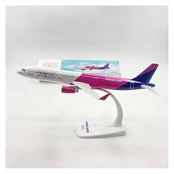 Wizz Air 1/200航空機モデル Model Plane Kits for Adults 1/200 WIZZ AIR for A321 A320 NEO